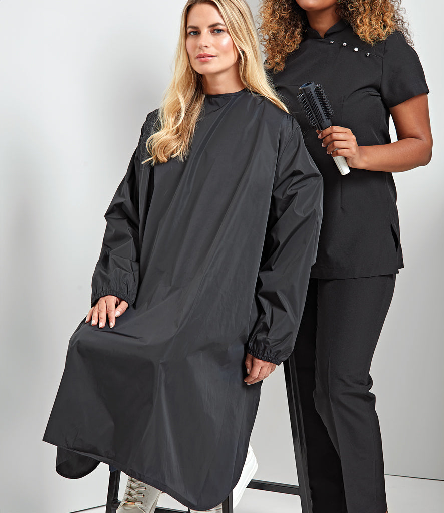 Waterproof Long sleeve Salon Gown