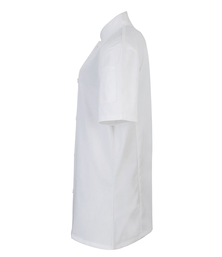 Women's Short Sleeve Chef's Jacket