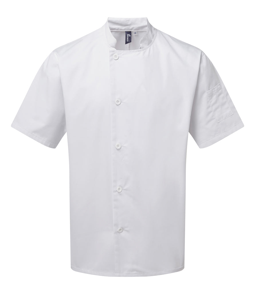 'Essential' Short Sleeve Chef's Jacket