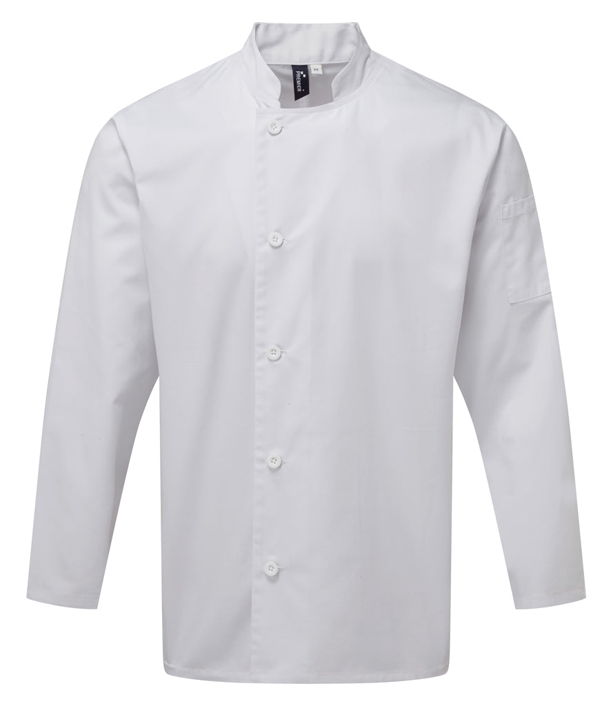 'Essential' Long Sleeve Chef's Jacket