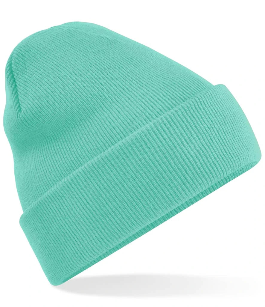 Embroidered Cuffed Beanie