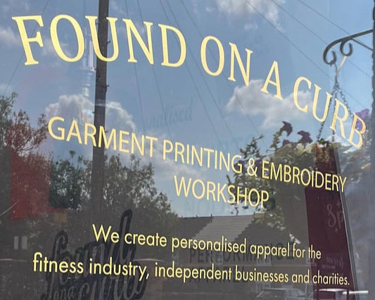Window Vinyl Text