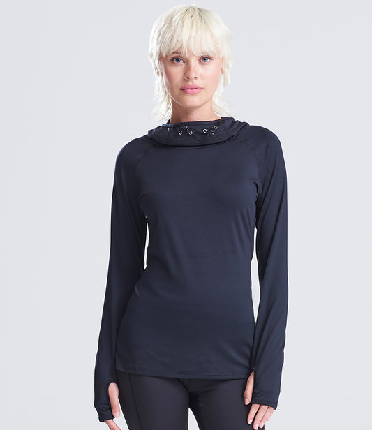 Women's Cool Cowl Neck Top