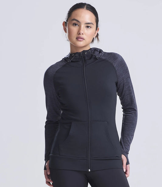 Ladies Contrast Zoodie