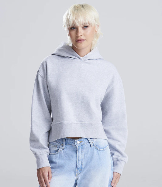 Relaxed Cropped Hoodie