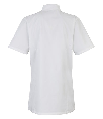 Women's Short Sleeve Chef's Jacket