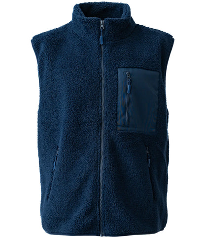 Unisex Borg Gilet Fleece Jacket