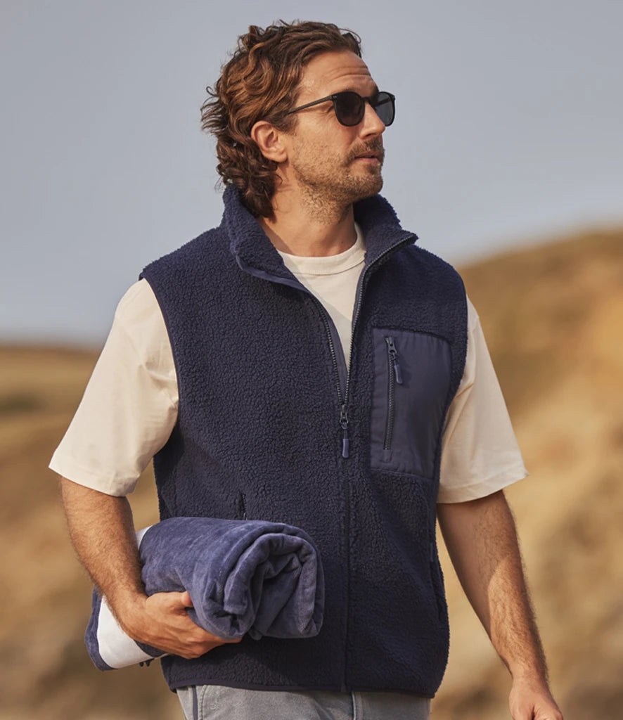 Unisex Borg Gilet Fleece Jacket