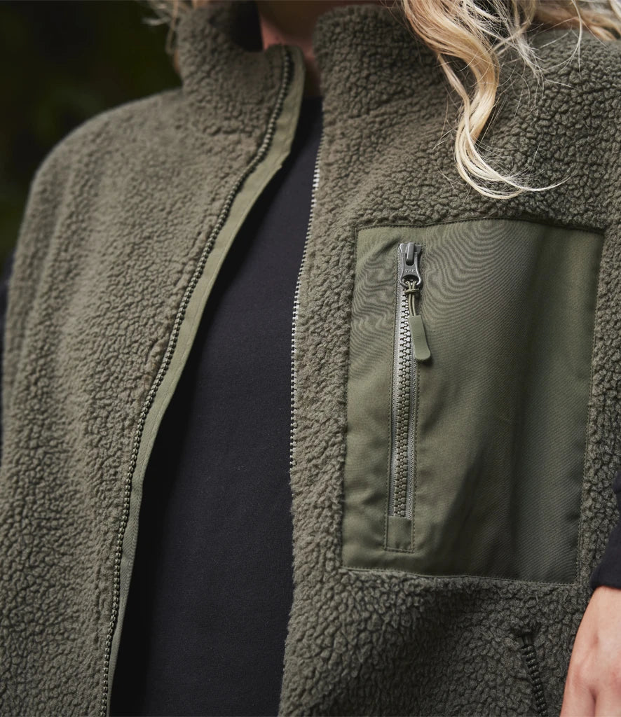 Unisex Borg Gilet Fleece Jacket