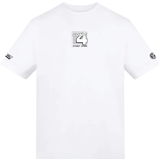 Hago Stunt Team Adult T-shirt (White)